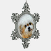Malshi Snowflake Schneeflocken Zinn-Ornament (Links)