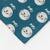 Malshi Turquoise Fleecedecke (Ecke)