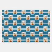 Malshi Weihnachtspapier Bogen Geschenkpapier Set (Vorderseite 3)