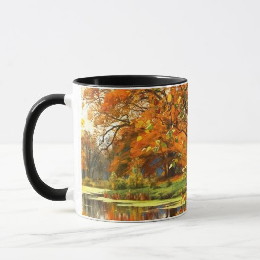 Malspende im Herbst Tasse (Links)