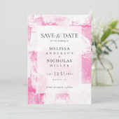 Malstruktur Save The Date (Stehend Vorderseite)