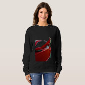 Malt die Stadt rot Sweatshirt (Vorne ganz)