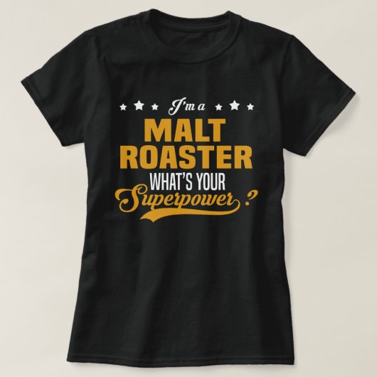 Malt Roaster T-Shirt (Design vorne)