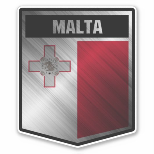 Malta Aufkleber (Vorderseite)