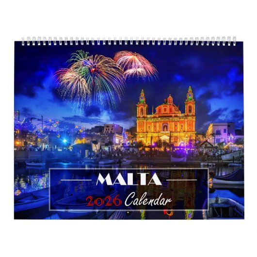 Malta Beautiful Landscape Fotos Kalender 2026 (Titelbild)