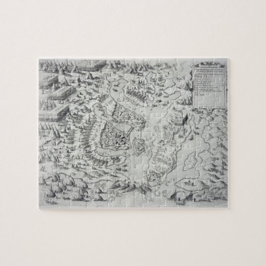 Malta belagerte durch den Ungläubigen, von 'Della Puzzle (Horizontal)