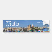 Malta-Bescheinigung Autoaufkleber (Vorne)
