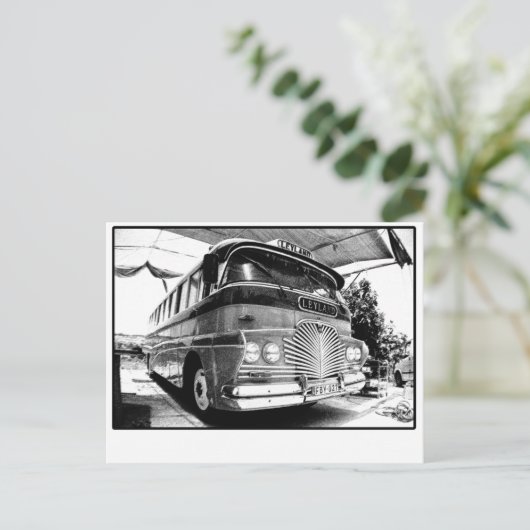 Malta Bus Postkarte (Stehend Vorderseite)