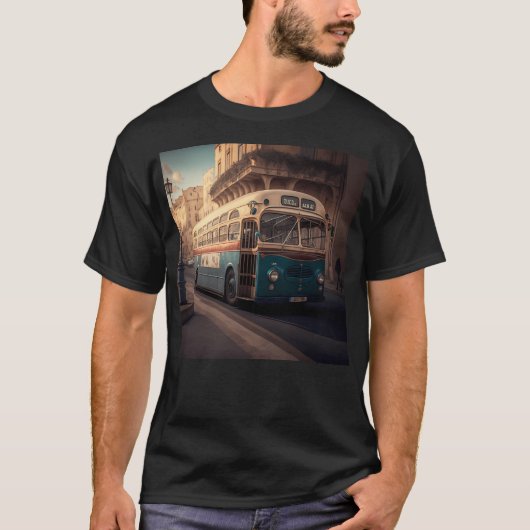 Malta Bus T-Shirt (Vorderseite)