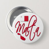 Malta Button (Vorne & Hinten)