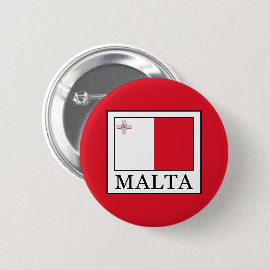 Malta Button (Vorne & Hinten)