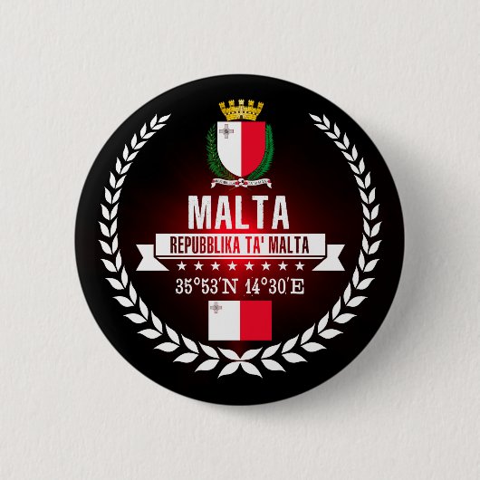 Malta Button (Vorderseite)