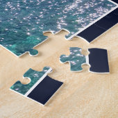 Malta Comino Blue Lagoon Türkis Blue Water Puzzle (Seite)