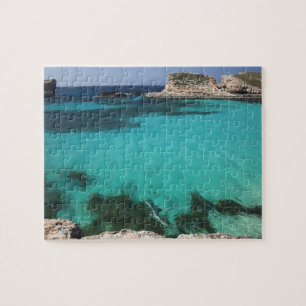 Malta, Comino-Insel, Die Blaue Lagune Puzzle