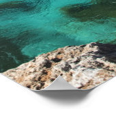 Malta, Comino Island, The Blue Lagoon Poster (Ecke)