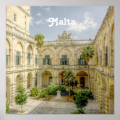 Malta Courtyard Poster (Vorne)