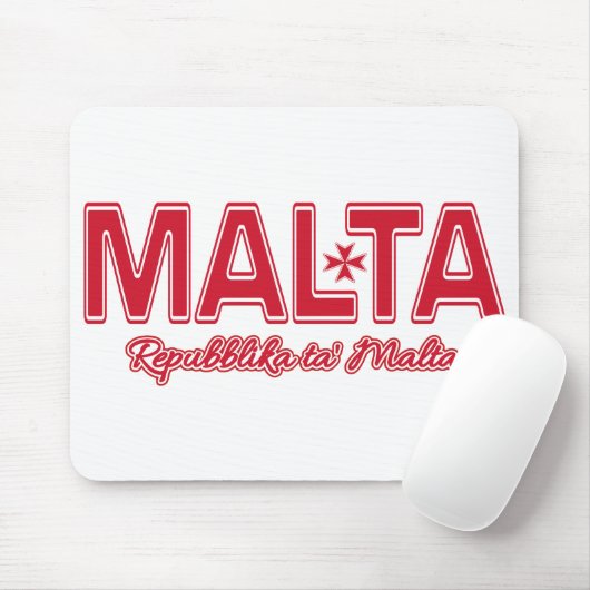 MALTA Custom Mousepad (Mit Mouse)