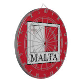 Malta Dartscheibe (Vorderseite Links)