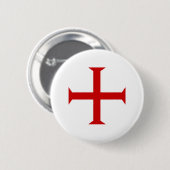 Malta des templar Ritter-roten Kreuzes teutonic Button (Vorne & Hinten)