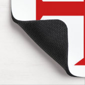 Malta des templar Ritter-roten Kreuzes teutonic Mousepad (Ecke)