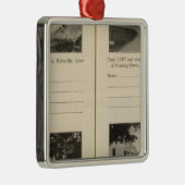 Malta Dunning St Silbernes Ornament (Rechts)