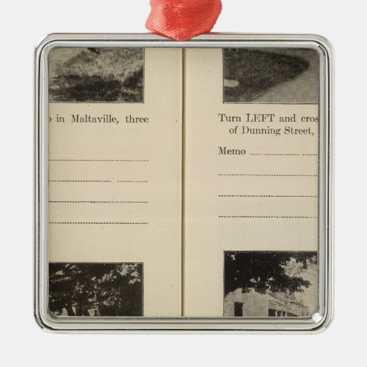 Malta Dunning St Silbernes Ornament (Vorne)