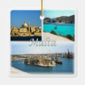 Malta, Europa, Keramikornament (Rückseite)