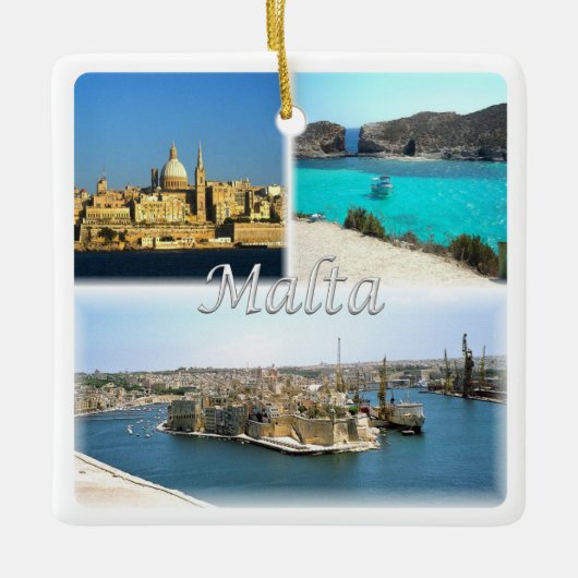 Malta, Europa, Keramikornament (Vorderseite)