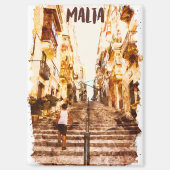 Malta European Island Architecture Magnet (Vorderseite)