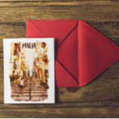 Malta European Island Architecture Postkarte