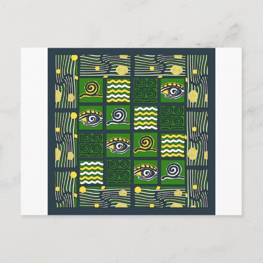 Malta Eye Postkarte (Vorderseite)