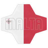 Malta Flag Bicolor Patriotic Fußball (Flach)