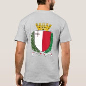 Malta Flag Independence Celebration T-Shirt (Rückseite)