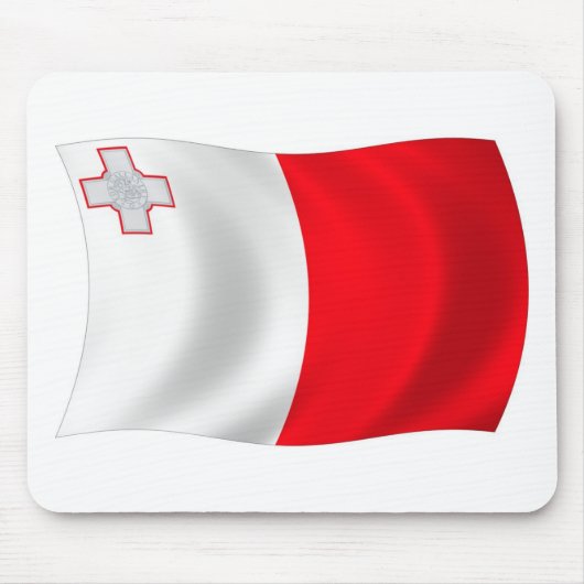 Malta Flag Mousepad (Vorne)