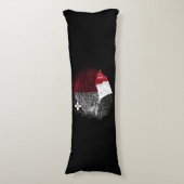 Malta flag seitenschläferkissen (Vorderseite Vertikal)