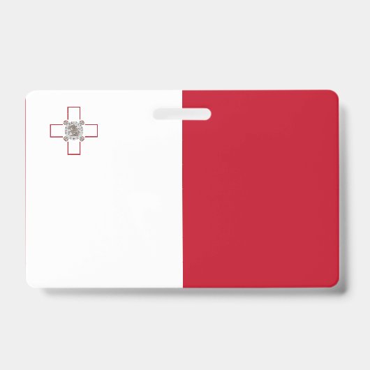 Malta-Flagge Ausweis (Vorderseite)