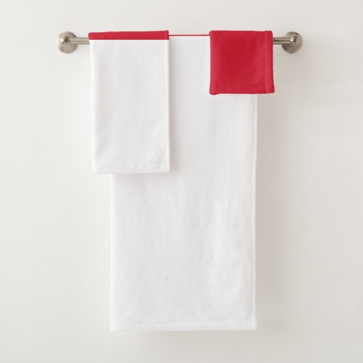 Malta-Flagge Badhandtuch Set (Insitu)