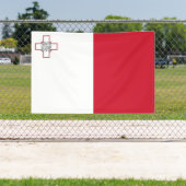 Malta-Flagge Banner (Insitu)