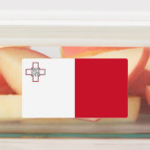 Malta-Flagge Etiketten (Befestigt)
