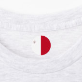 Malta-Flagge Etiketten (Befestigt)