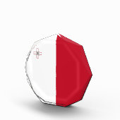 Malta-Flagge Fotoblock (Rechts)