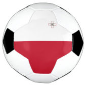 Malta-Flagge Fußball (Gedreht)