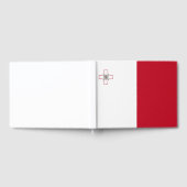 Malta-Flagge Gästebuch (Voll)