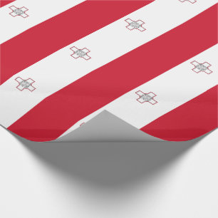 Malta-Flagge Geschenkpapier