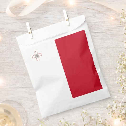 Malta-Flagge Geschenktütchen (Ausgeschnitten)
