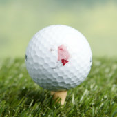 Malta-Flagge Golfball (Insitu T-Shirt)