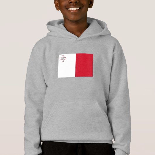 Malta-Flagge Hoodie (Vorderseite)