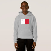 Malta-Flagge Hoodie (Vorne ganz)