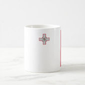 Malta-Flagge Kaffeetasse (Mittel)
