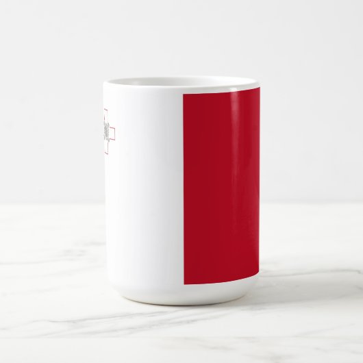 Malta-Flagge Kaffeetasse (Mittel)